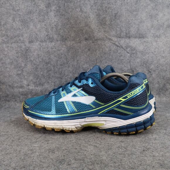 Brooks Shoes Mens 9 Athletic Trainers Vapor 4 Running Sport Active Walking Blue - Picture 6 of 14